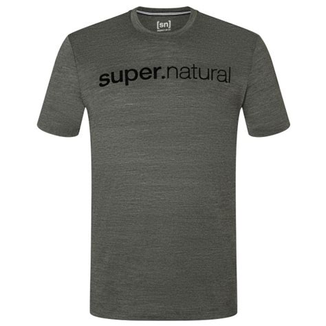 Super Natural D Signature Tee T Shirt En Laine M Rinos Homme Achat