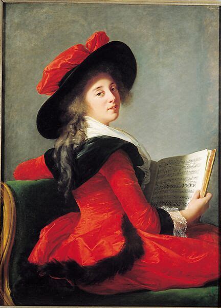 Elisabeth Louise Vigée Le Brun Baronne de Crussol Florensac The