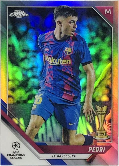 Yahoo オークション ペドリ Pedri2021 22 Topps Chrome UEFA Cha