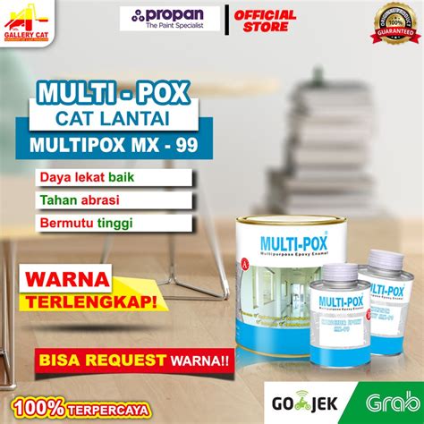 Jual TERMURAH Cat Lantai Propan Multipox Mx 99 1ltr Set Shopee Indonesia