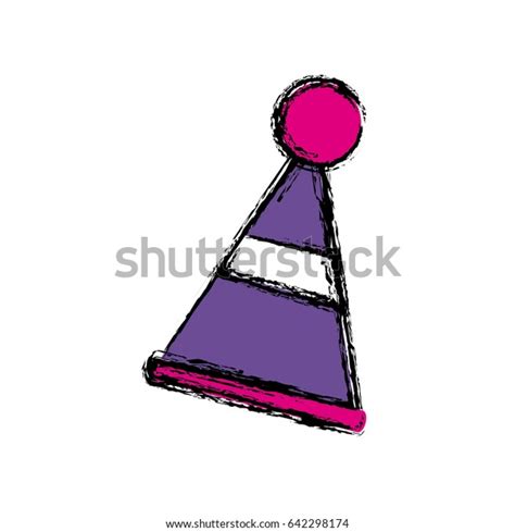 Birthday Hat Icon Stock Vector Royalty Free Shutterstock