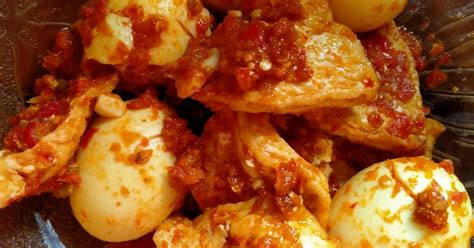 Resep Tahu Telur Bumbu Sambal Oleh Rara Gita Cookpad