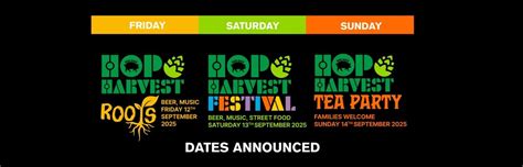 Hop Harvest Party Weekend 2025 Hogs Back Brewery