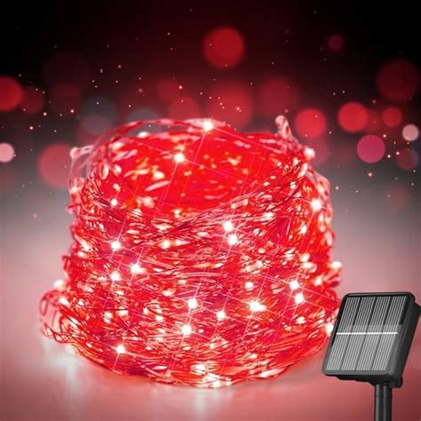 Solar String Lights For Outside Ft Led Solar Fairy Lights With