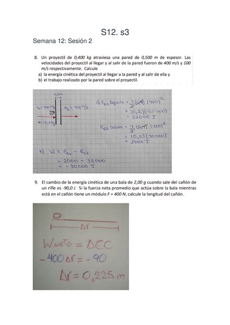 S S S S Docx Calculo Aplicado A La F Sica S S Semana