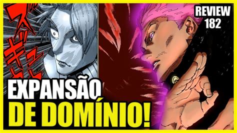 HAKARI USA SUA EXPANSÃO DE DOMÍNIO Review de Jujutsu Kaisen Capítulo