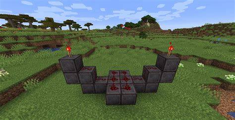 Minecraft How To Make A Piston Door