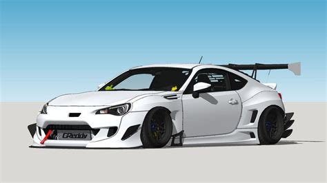 2014 Subaru Brz Rocket Bunny V3 Pandem 3d Warehouse