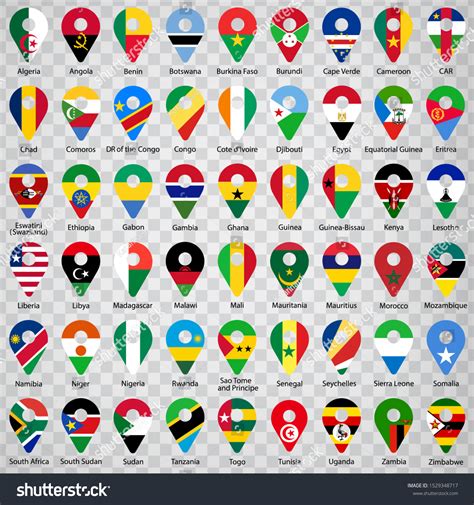 All National Flags Of The African Countries In Alphabetical 53 Off