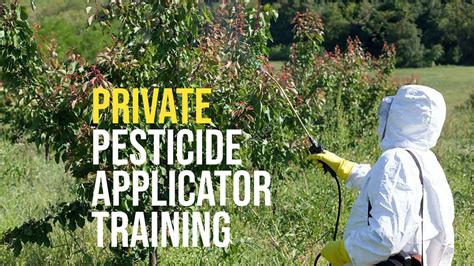 Private Pesticide Applicator Training YouTube