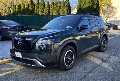 2024 Nissan Pathfinder Rock Creek Green Kati Sascha