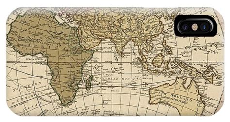 Antique Map Of The Eastern Hemisphere By William Faden Drawing