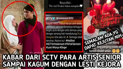 SEMALAM DAPAT KEJUTAN NIH KABAR DARI SCTV PARA ARTIS SENIOR SAMPAI