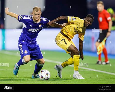 Petar Bockaj De Dinamo Et Amahl Pellegrino De Bodo Glimt En Action