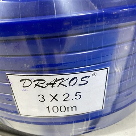 Jual Drakos 3 X 2 5 Mm 1 ROLL Kabel Pompa Submersible Satelit 100 Meter