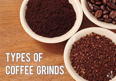 Types Of Coffee Grind Sizes And Chart Kitchensanity