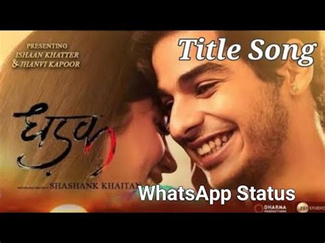 Jo Meri Manzil Ko Jati Hai Song WhatsApp Status Video Dhadak Title