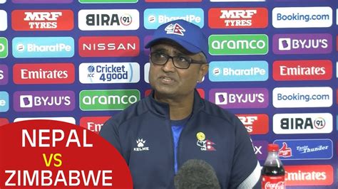 Nepal Coach Monty Desai Post Match Press Conference Nepal Vs