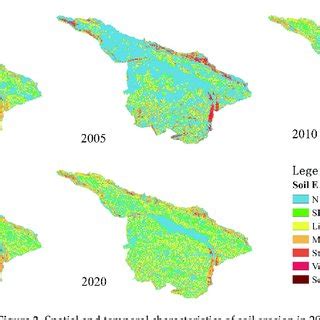 Spatial And Temporal Characteristics Of Soil Erosion In 2000 2020