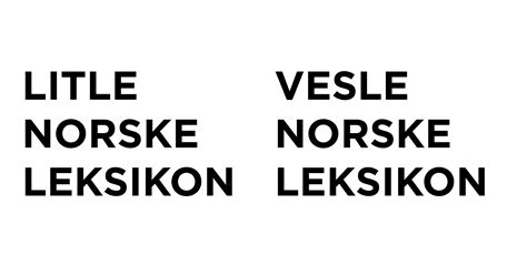 Lille Norske Leksikon Leksikonbloggen Store Norske Leksikon