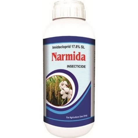 Liquid Narmida Imidacloprid 17 8 Sl Insecticide For Agriculture Packaging Type Bottle At Rs