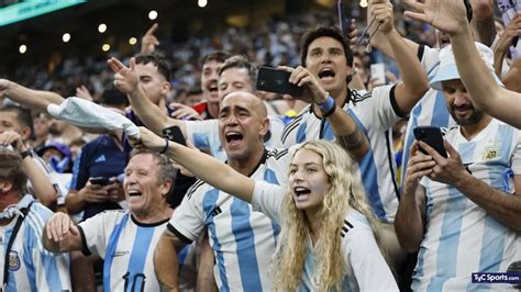 Las Canciones De La Selección Argentina Más Famosas Las Letras Una Por Una Tyc Sports