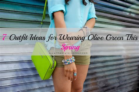 7 Outfit Ideas for Wearing Olive Green This Spring! - The Style Contour