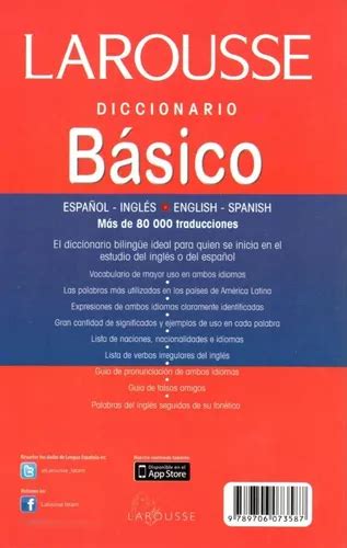 Diccionario Basico Espa Ol Ingles Larousse Mercadolibre