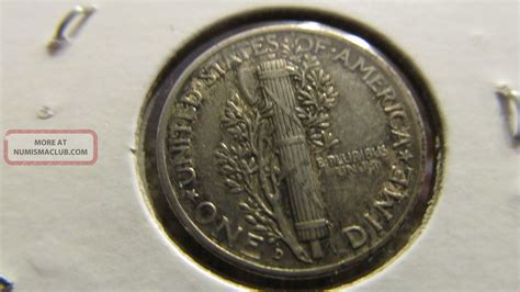 1936 D Mercury Dime 90 Silver