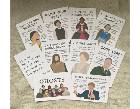 Bbc Ghosts Inspired Art Prints Button House Ghosts Etsy Uk