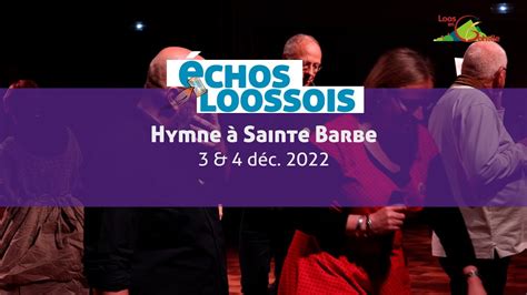 Hymne à Sainte Barbe Loos en Gohelle YouTube