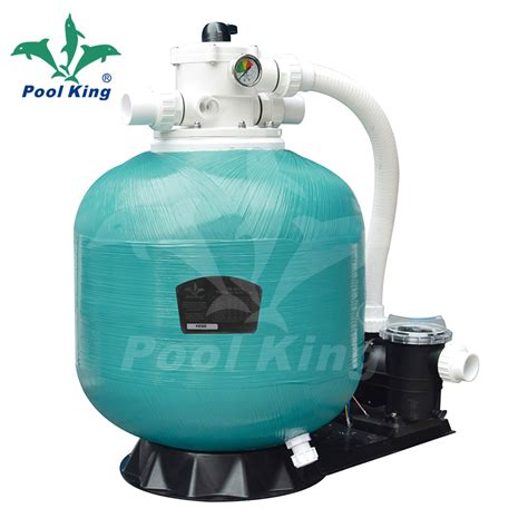 Fiberglass Sand Filter With Pump Filtration System For Swimming Pool