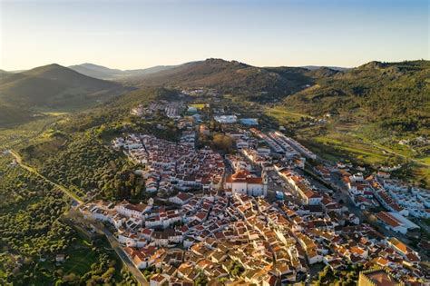 Premium Photo Landscape Drone Aerial View Of Serra De Sao Mamede In