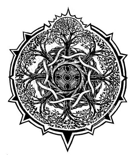 Tree Of Life Tattoo Mandala Tattoo Design Tree Tattoo