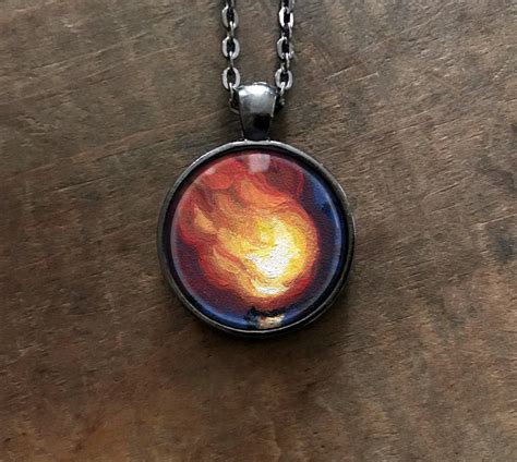 Fire Necklace Wailing Wizard Shop