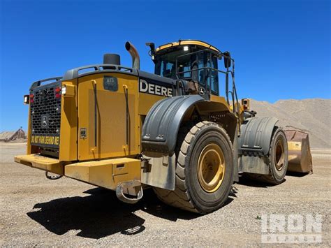 2018 John Deere 844K AH Wheel Loader In Horton Michigan United States