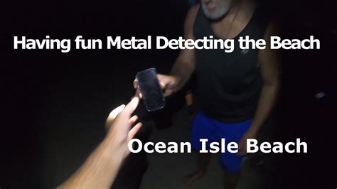 Finding Cool Things At Ocean Isle Beach Metal Detecting YouTube