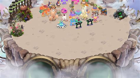 Air Island Colossal Waking Up My Singing Monsters Youtube