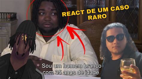 Ele Fala Que Um Homem Branco De Anos Youtube