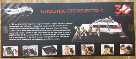 Cazafantasmas Ghostbusters Ecto Hot Wheels Elite Nuevo En Mercado Libre