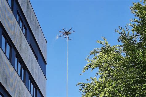 Un Drone Pour Nettoyer Les Facades Harmonie Habitat