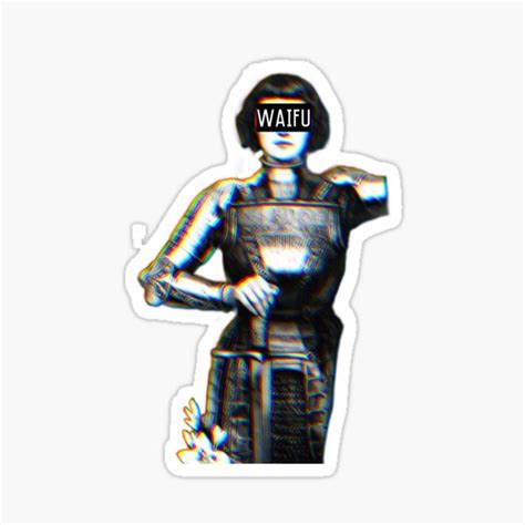 Jeanne Darc Waifu Sticker For Sale By Sephcorvidrose Redbubble