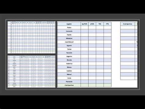 Plantilla en Excel para generar estadísticas tradicionales y