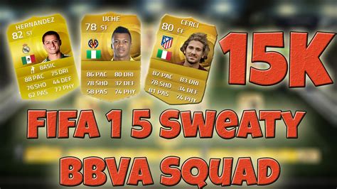 FIFA 15 LIGA BBVA SQUAD BUILDER 15K CHEAP BEASTS FIFA 15 ULTIMATE