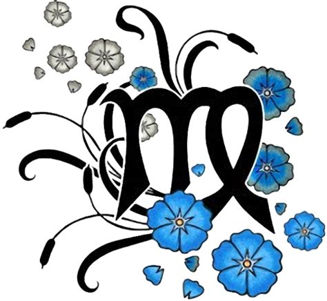 Virgo Tattoo Designs Are Symbolized By The Virgin Often Through A