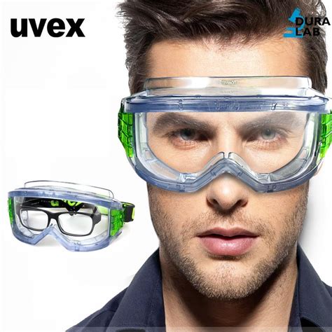 Uvex Asian Ultravision Safety Goggles Clear Acetate Anti Fog Lens