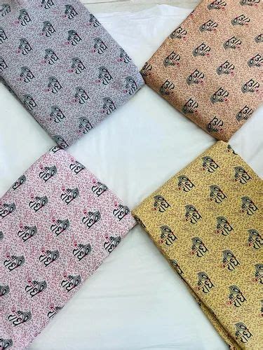 Radhey Radhey Cotton Printed Fabric At Rs 70 Meter Floral Cotton