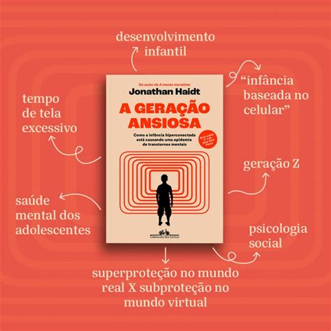 A Gera O Ansiosa Jonathan Haidt Grupo Companhia Das Letras