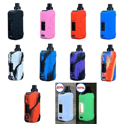 чехол для аегис хиро 2 (h45 geekvape aegis hero 2), иссиня черный ...