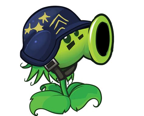 Pvz2 Mega Gatling Pea In Pvz1 Artstyle Plantsvszombies